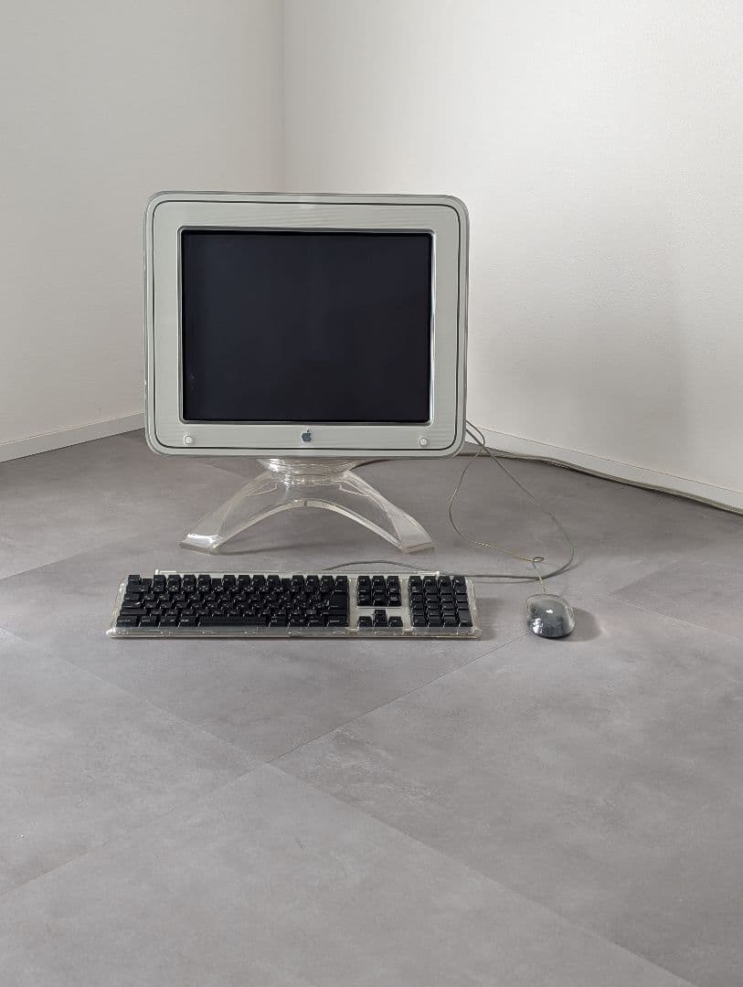 00's アップルスタジオディスプレイ 17インチ Y2K ビンテージ ジャンク