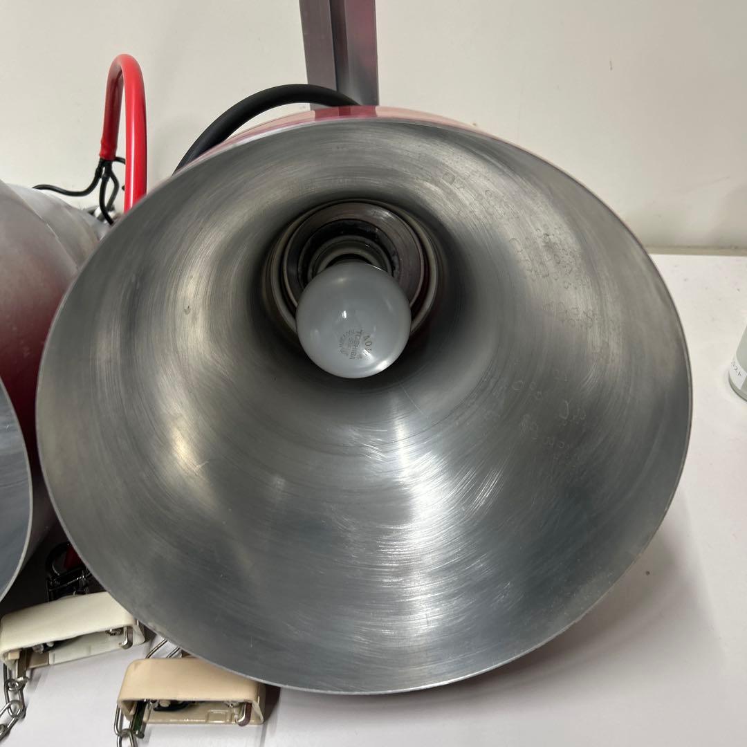 工業用 ペンダントライト ランプシェード 昭和レトロ 工場灯 3個セット