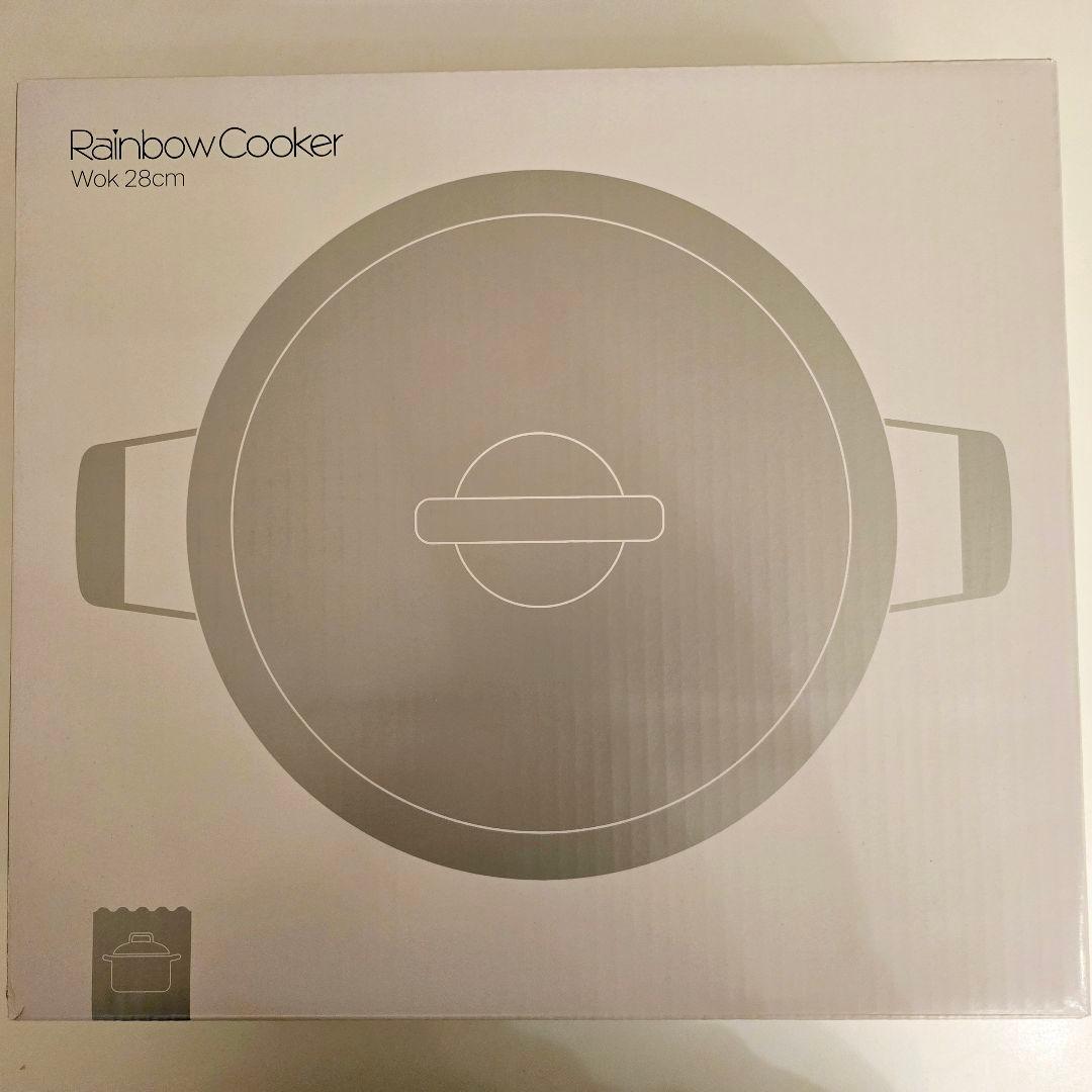 ◼️新品◼️Tupperware Rainbow Cooker 28cmウォック