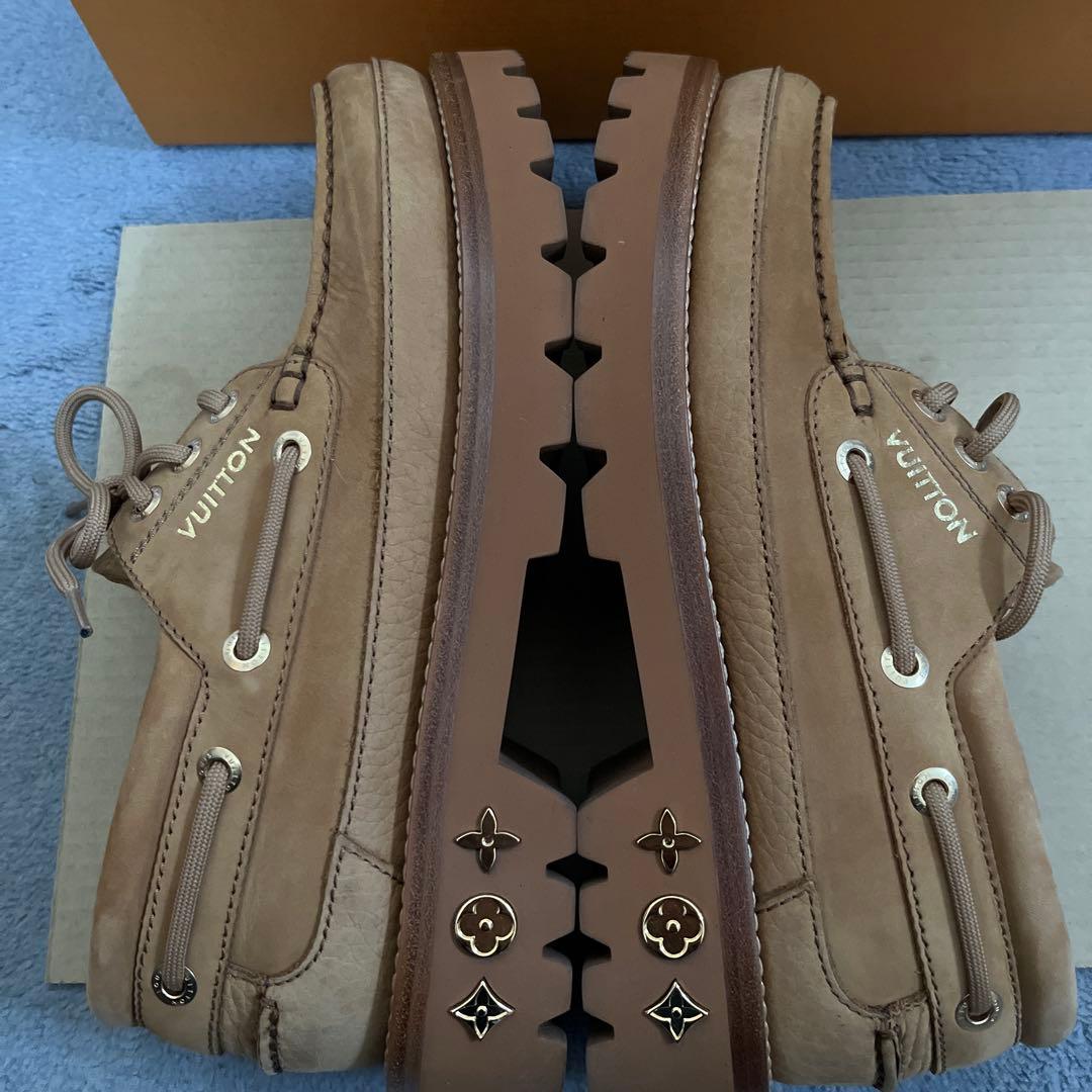 ルイヴィトン LV レンジャーライン ローファー ボートシューズ