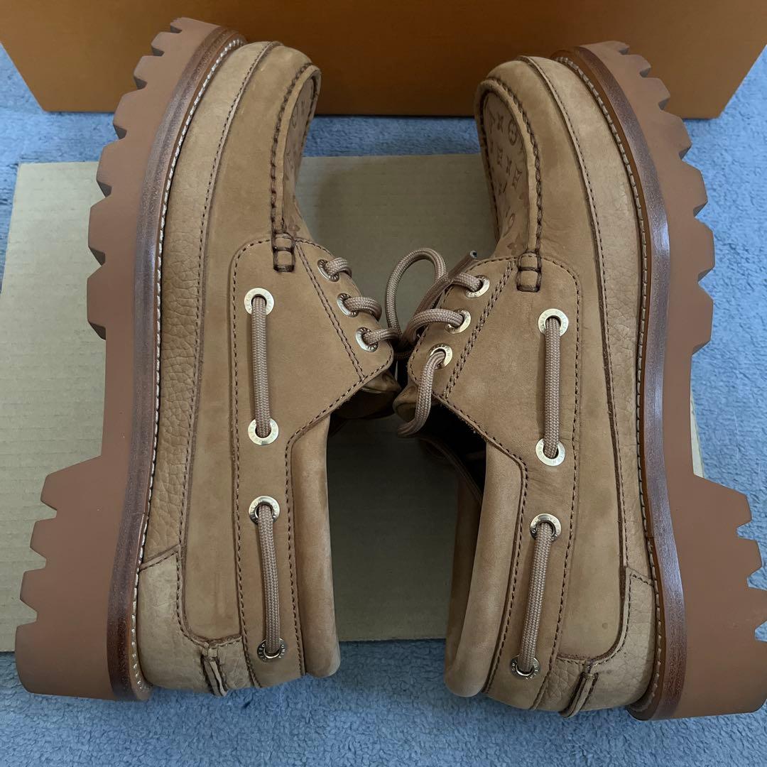 ルイヴィトン LV レンジャーライン ローファー ボートシューズ