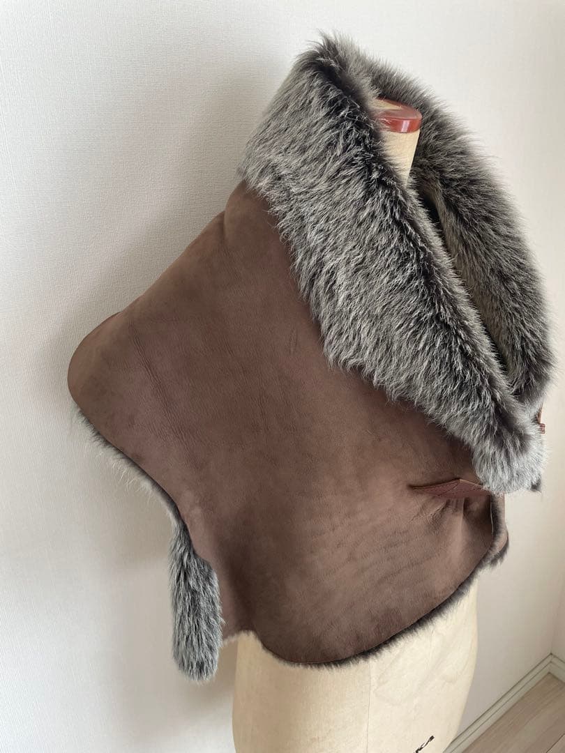 ノースビーチ　ムートンファーショール