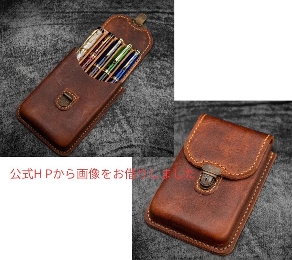 新品！Galen Leather（ガレンレザー）オールドスクール5本用ペンケース