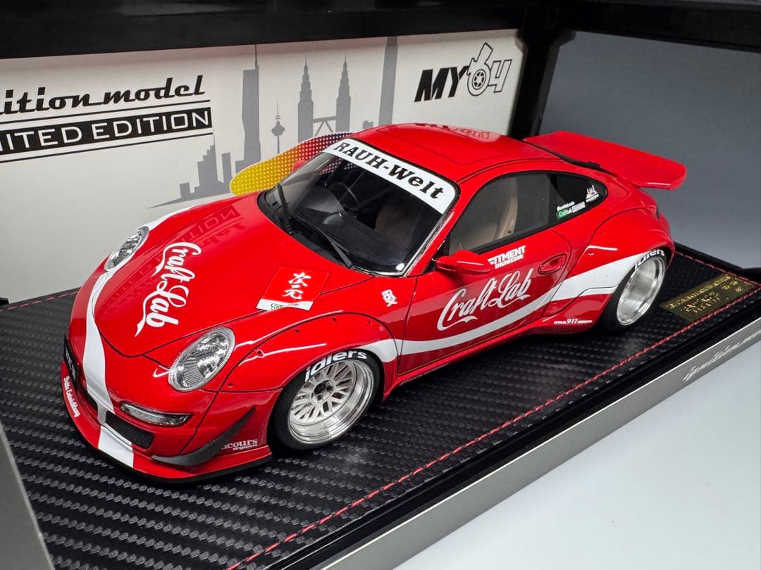 IG 1/18 RWB 997 次元 レッド 3861