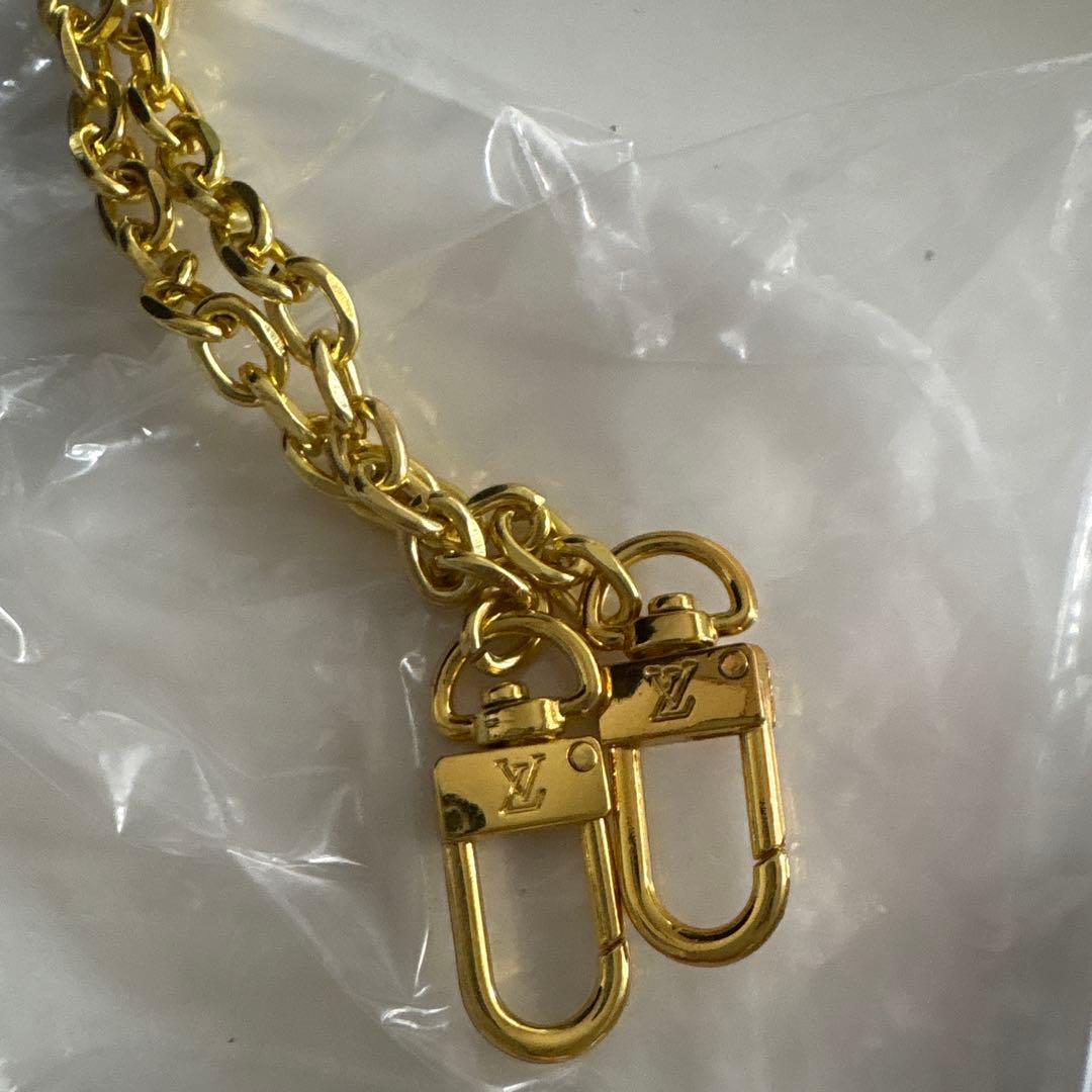 Louis Vuitton 黒 レザー ショルダーバッグ