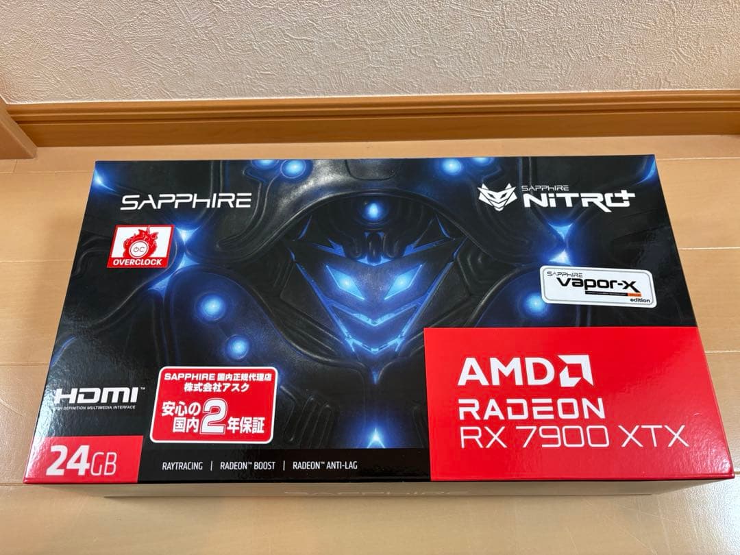 NITRO+ Radeon RX 7900 XTX 24GB 保証1年