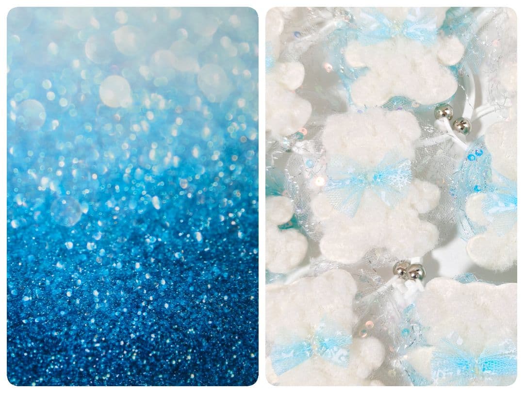 業務用　トリミングチョーカー　120個　1月　白くまちゃん　雪の結晶　白熊