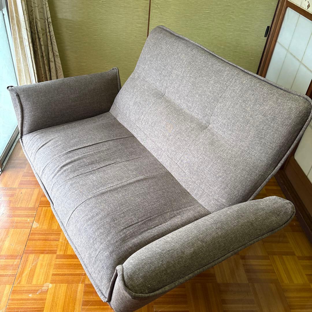 リクライニングソファー　 2人掛け 値下げしました！⭐️現地引取も可能