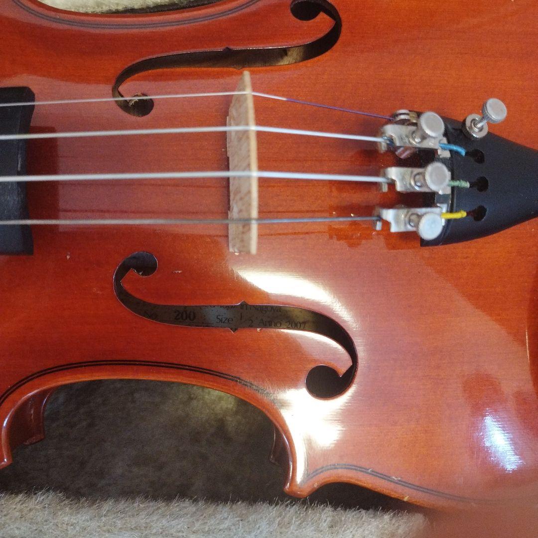SUZUKI 1/2バイオリンAnno2007 ケース付き