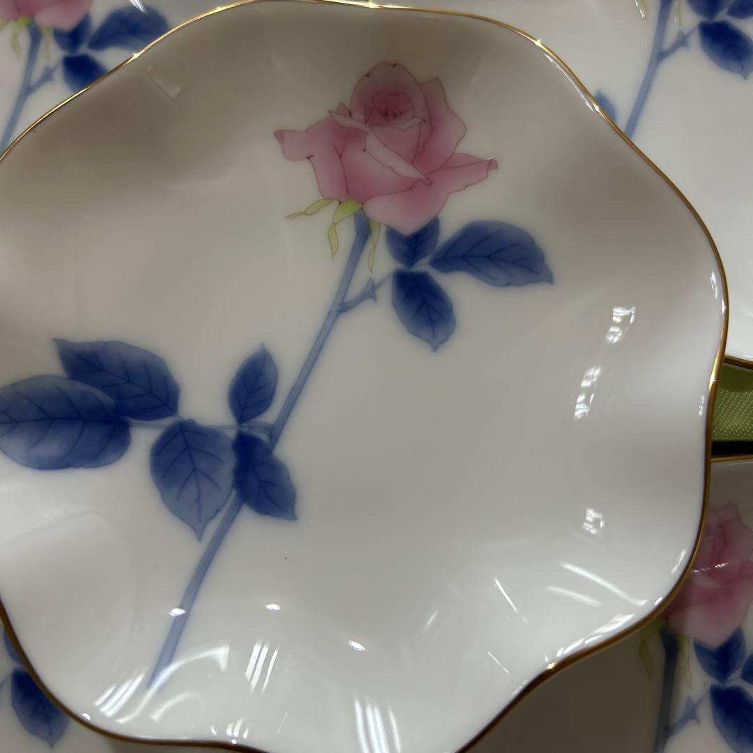 香蘭社　イングリッシュローズ　パーティー皿