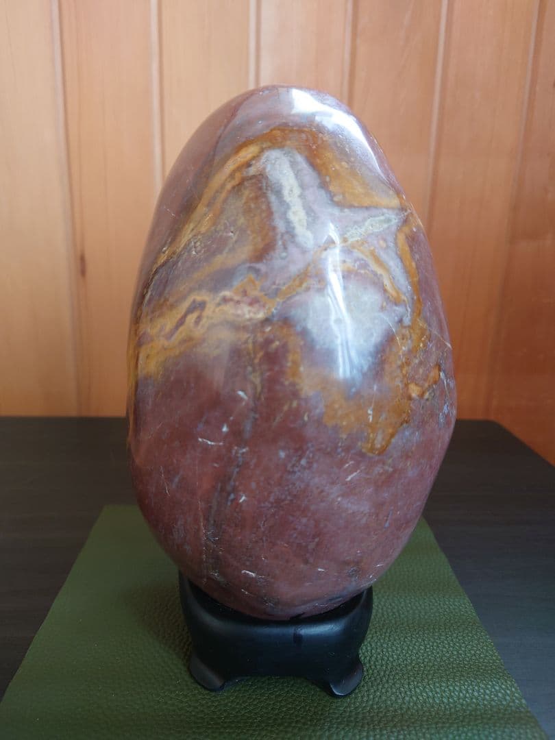 津軽　錦石 鑑賞石　青森県津軽西海岸　自然石　盆石　水石　赤石