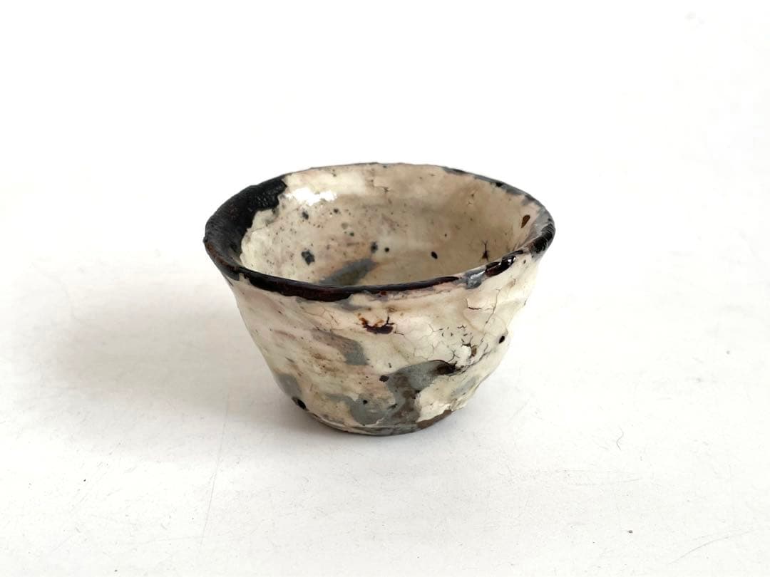 陶芸家　小山冨士夫　小山富士夫　古山子　酒觴　粉引　粉吹　共箱　李朝