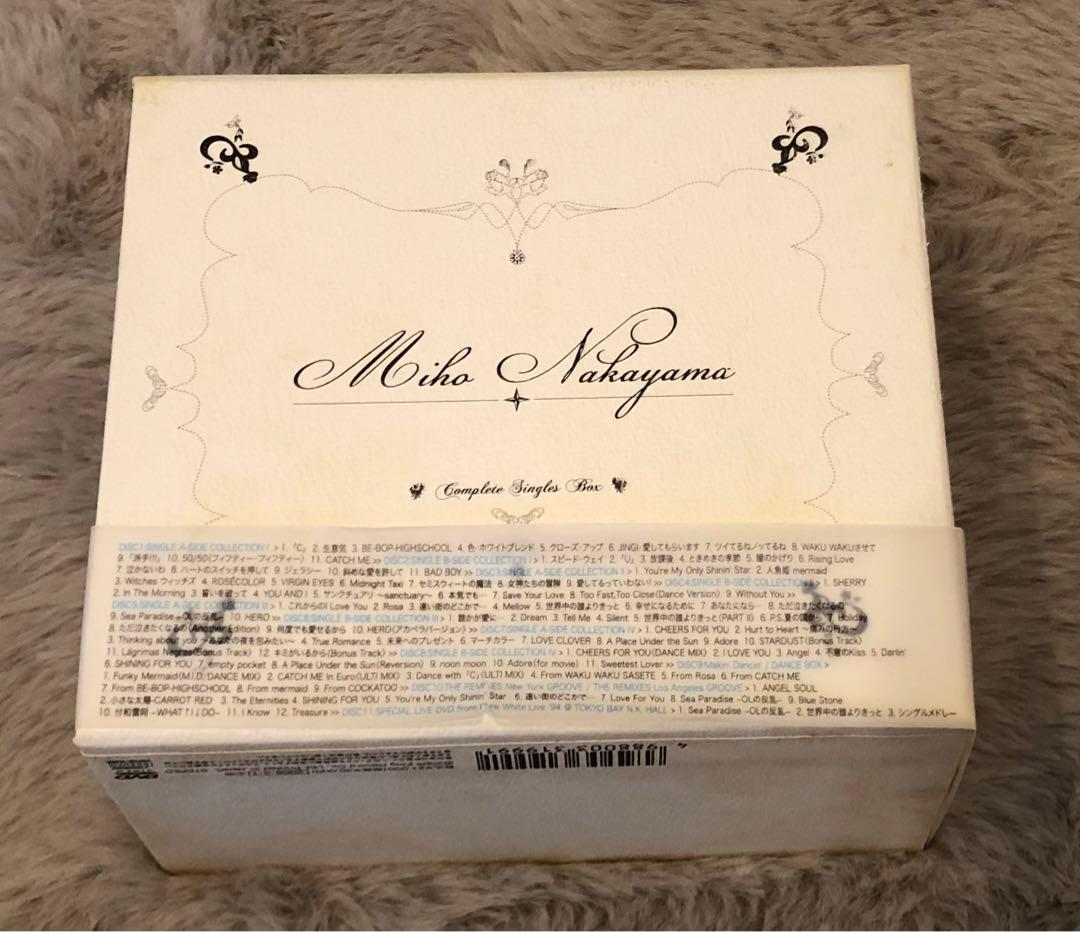 ららぱ　中山美穂　Complete SINGLES BOX