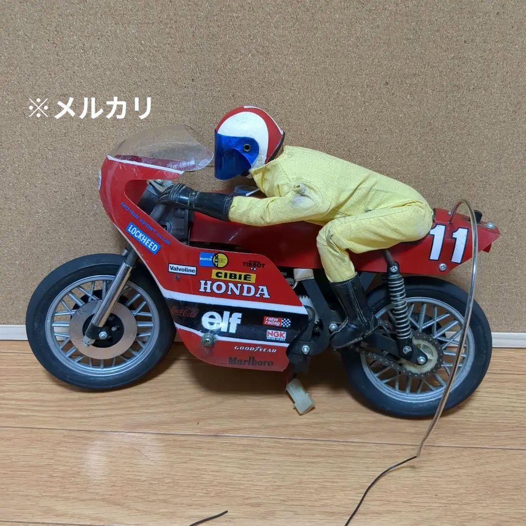 ラジコンバイク　ジャンク　インテリア　ヴィンテージ　HONDA　レトロ