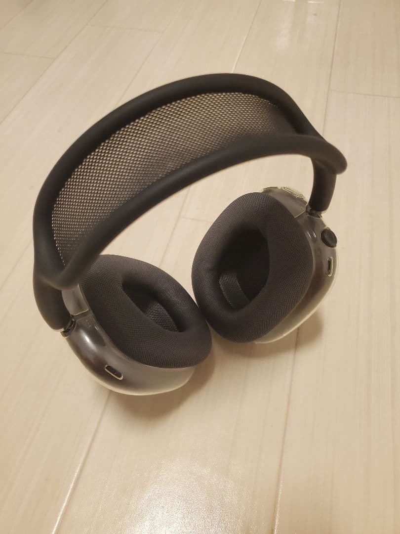 値下げ【Apple正規品・美品】Air Pods Max スペースグレー 箱付き