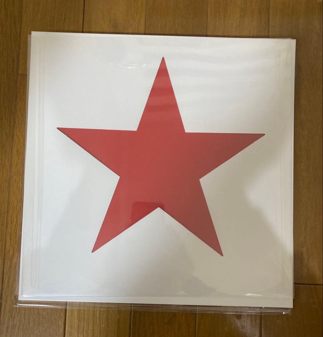 完品Blackstar日本限定DAVID BOWIEレコードJapan Red