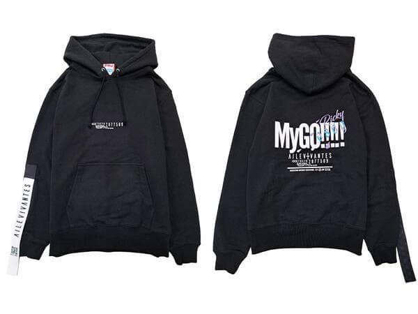 椎名 立希×AILE VIVANTES コラボ限定プルオーバーパーカー