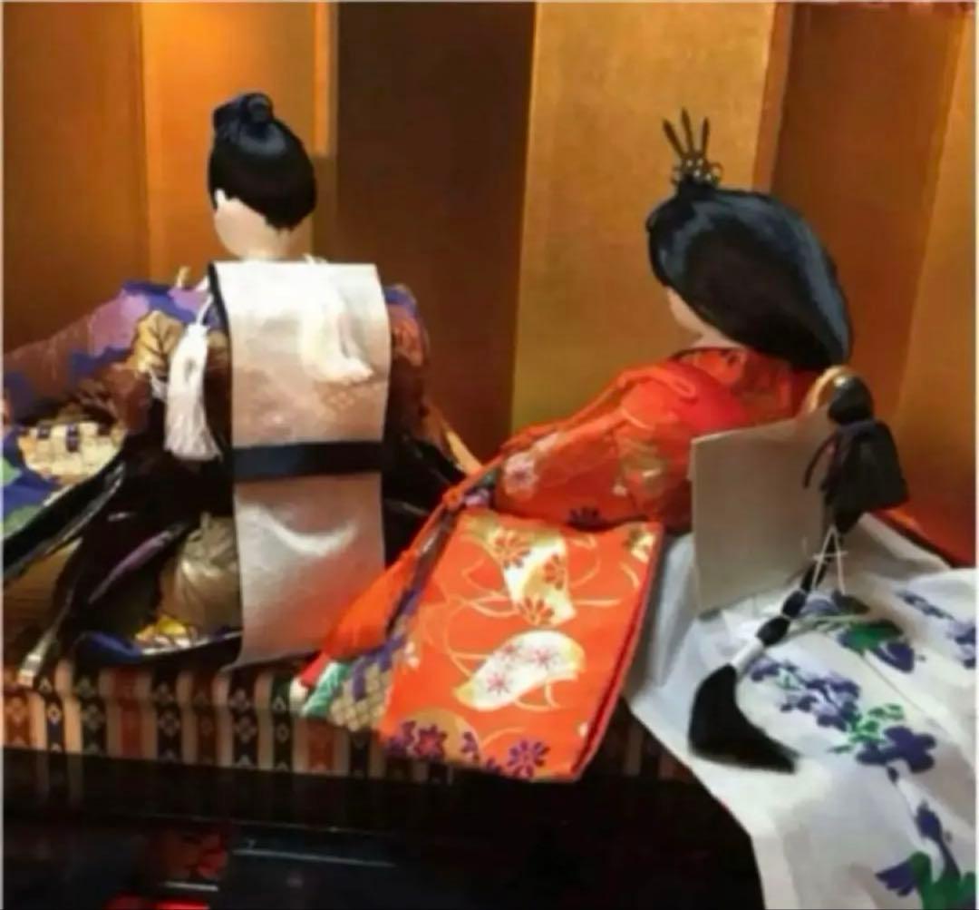 【ひな人形十五人揃い】「本畳親王台付」大ぶりですので施設にも最適ーこ