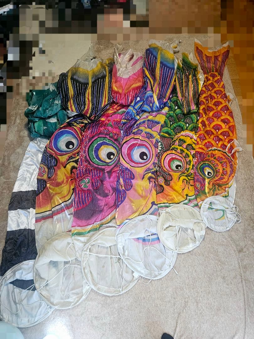 鯉のぼり　有職 江戸鯉 徳永鯉