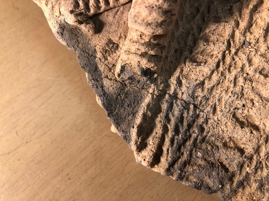 「土器の欠片 縁の部分 No.697」です。