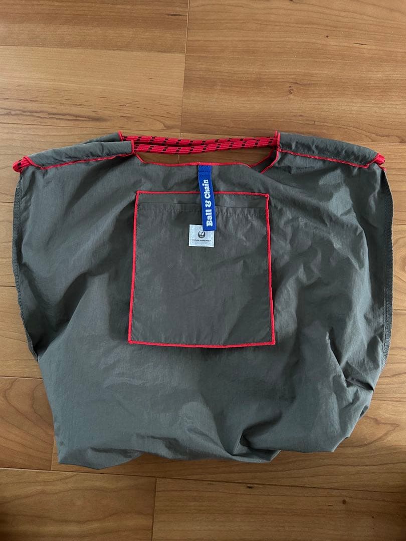 JALコラボ第一弾　Ball & Chain エコバッグ グレー