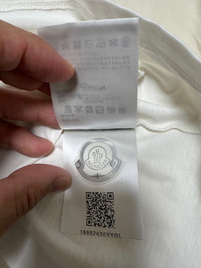 MONCLER ホワイト Tシャツ 140cm