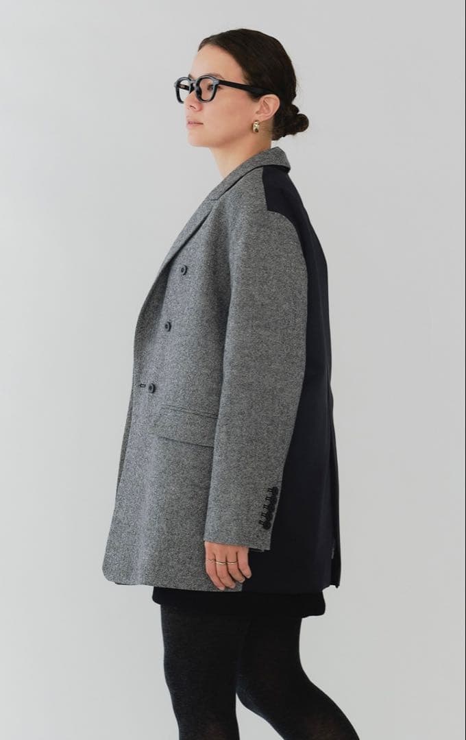 （未使用）エコウールツイードジャケット38【2025AW】