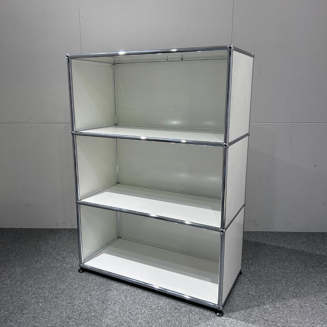 【極美品】USMハラー　キャビネット 1列3段