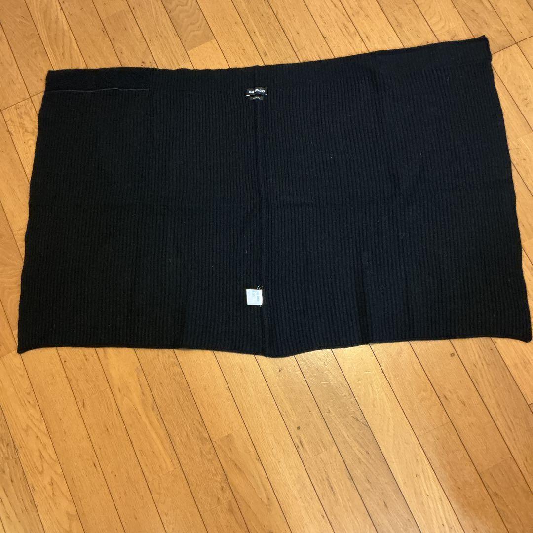 RAF SIMONS／ラフシモンズ／ウールケープ　イタリー製