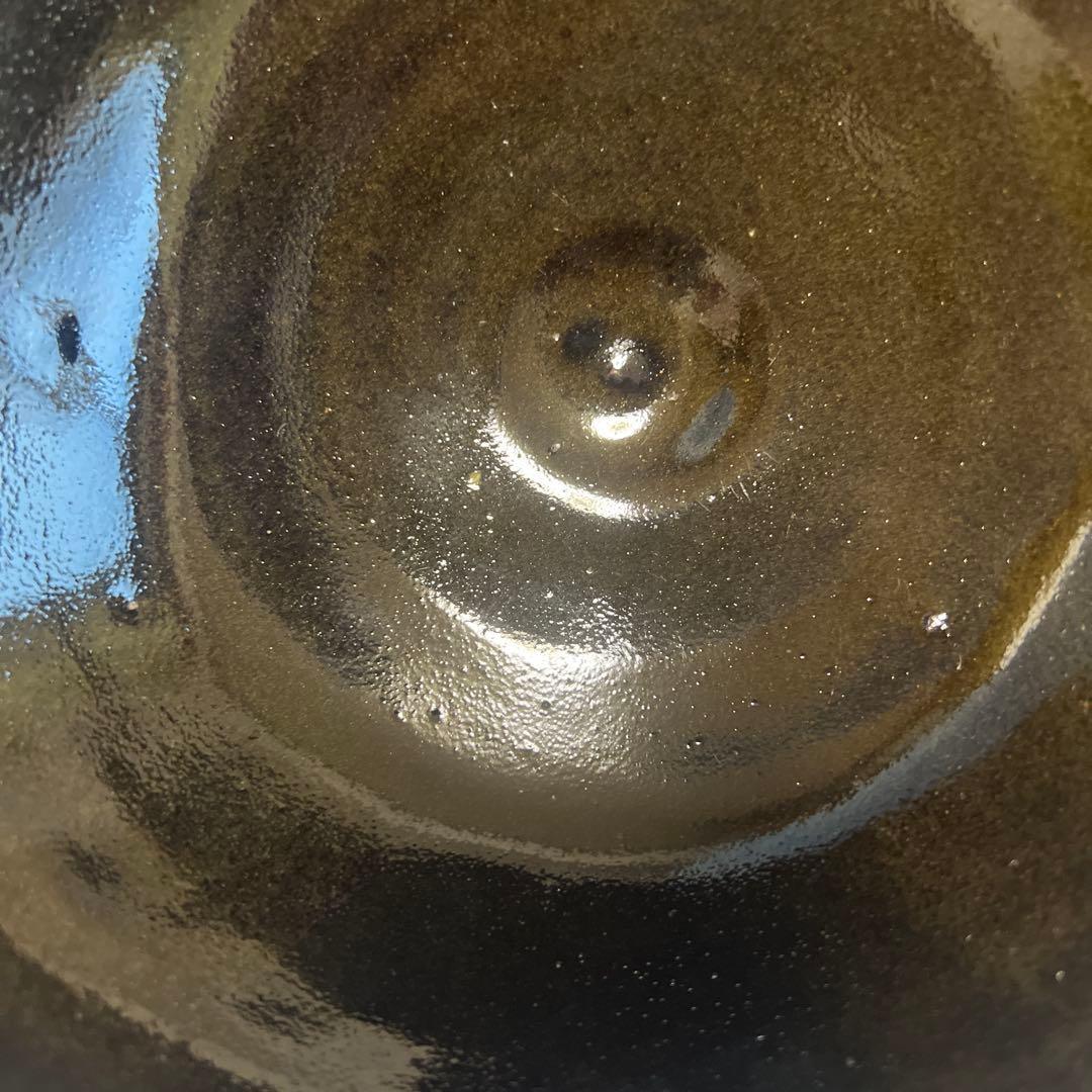 黒い茶碗 光沢仕上げ