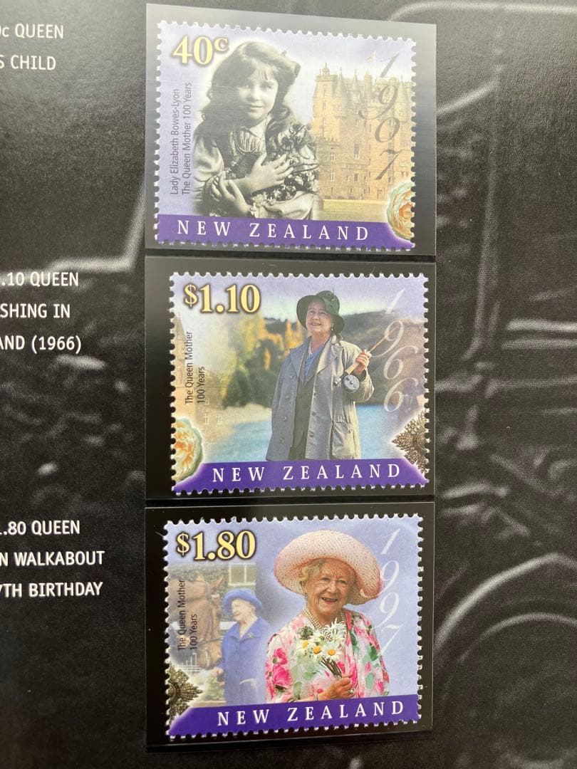 ニュージーランド切手コレクション