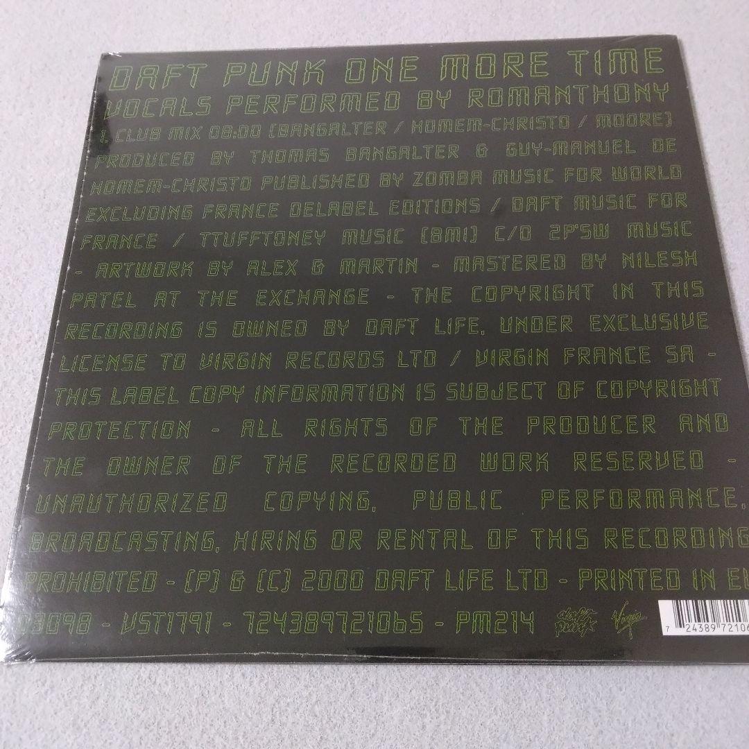 新品 DAFT PUNK ONE MORE TIME レコード VINYL