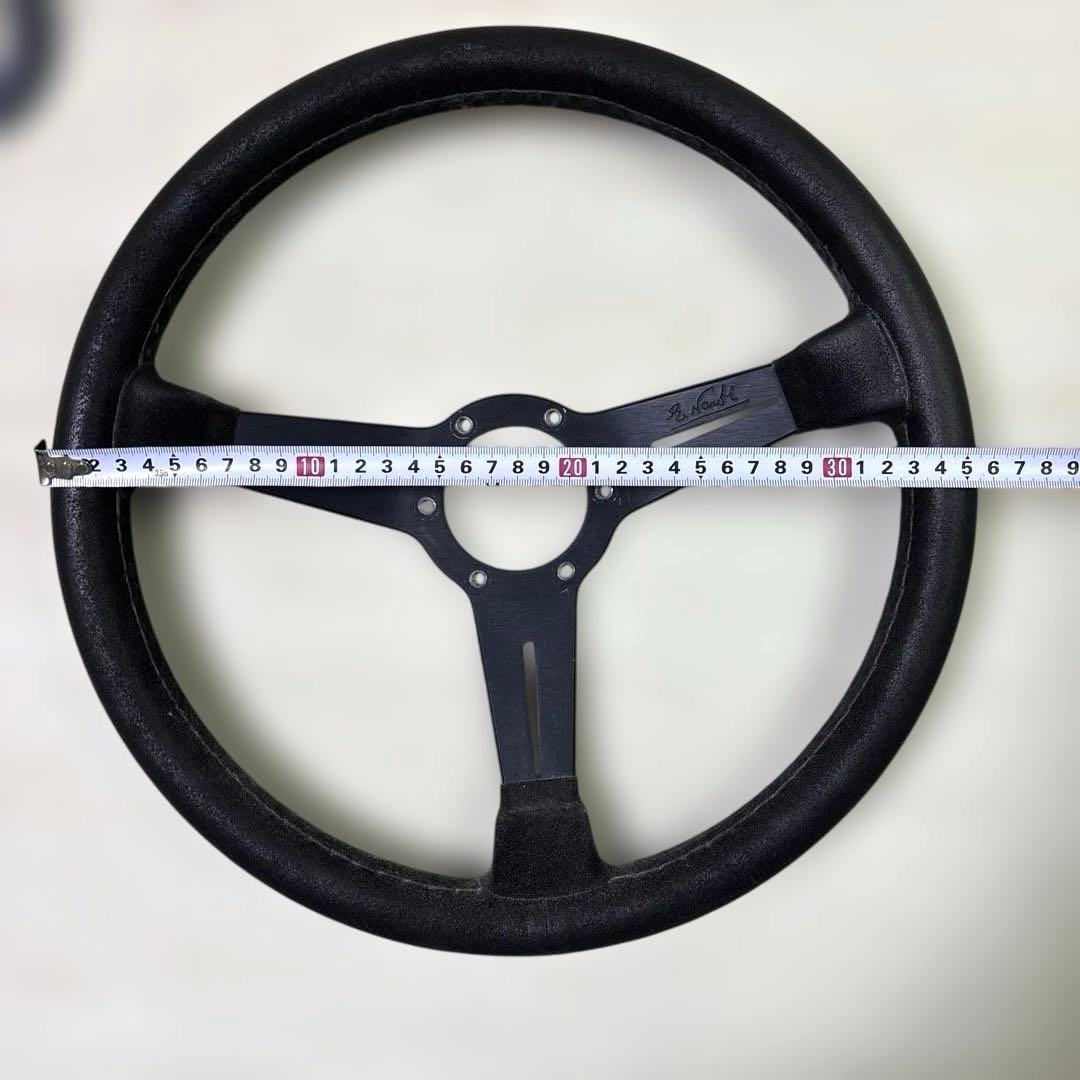 NARDI ステアリングホイール バックスキン　36cm FET刻印あり