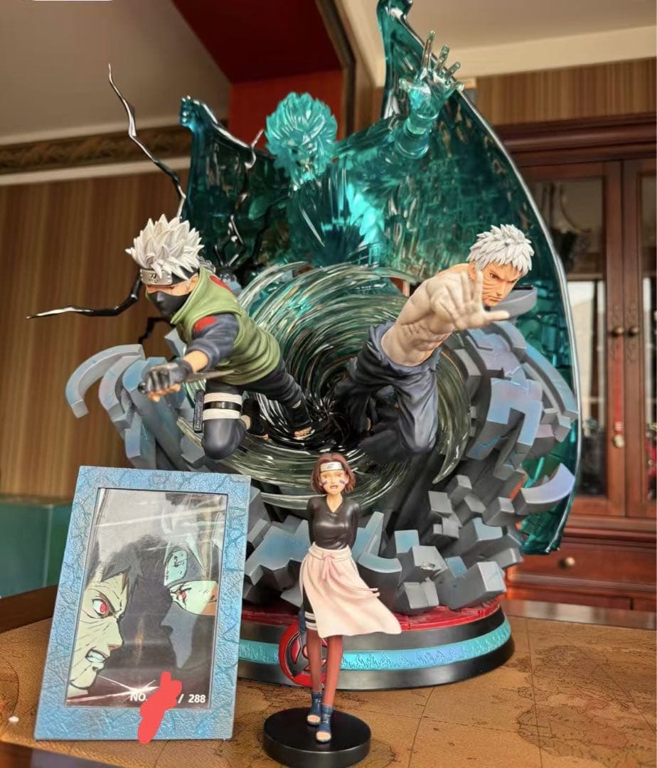 ナルト CW-STUDIO はたけカカシvsうちはオビトフィギュア