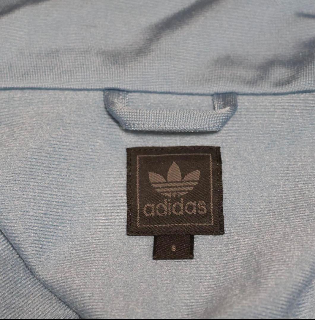 アディダスオリジナルズ ブルー トラックジャケット 大きめSサイズ
