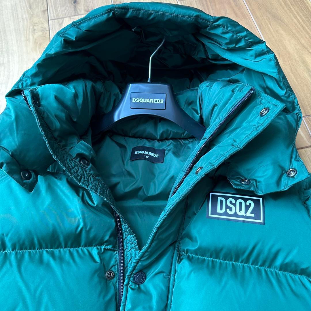 ⭐︎DSQUARED2⭐︎ キッズダウンジャケット グリーン　12Y