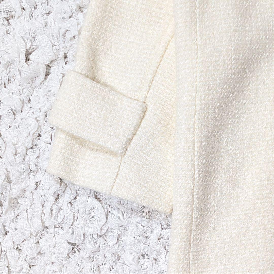 【新品タグ】アプワイザーリッシェ Pコート ピーコート ダブルブレスト　ホワイト