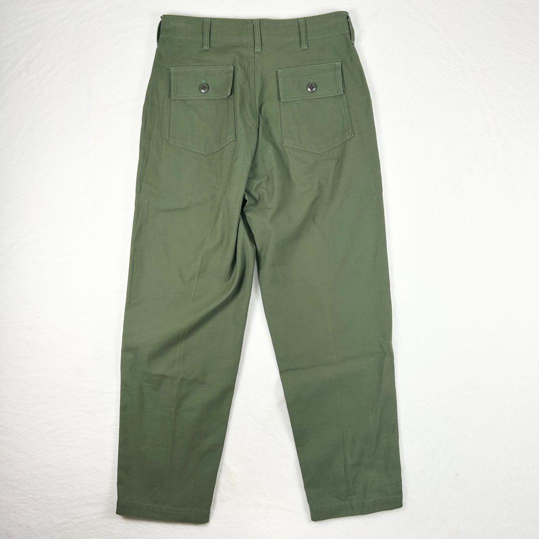 b1300✨極美品✨【Shinzone】ベイカーパンツ　ミリタリー　38　カーキ