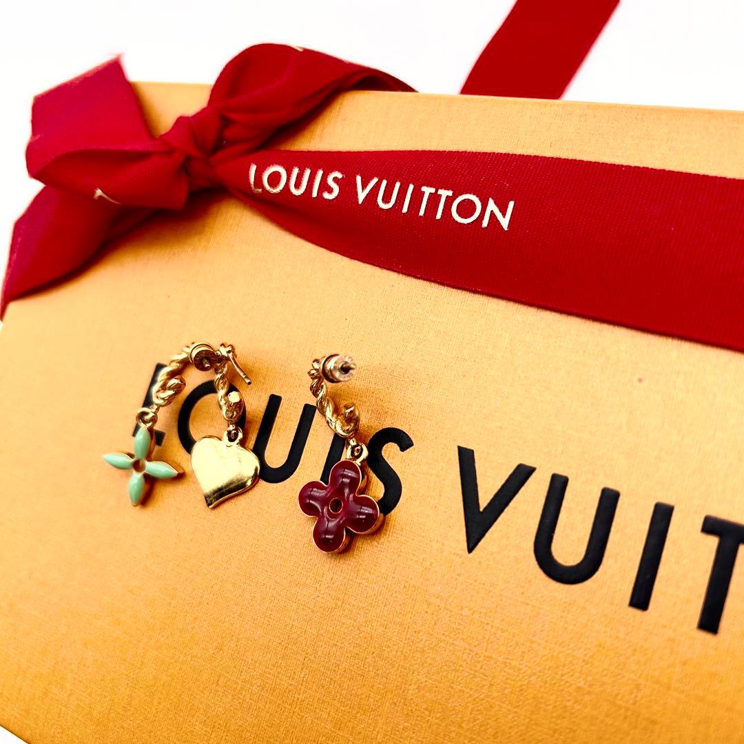 極美品　ルイヴィトン　スウィート　モノグラム　3種　ピアス