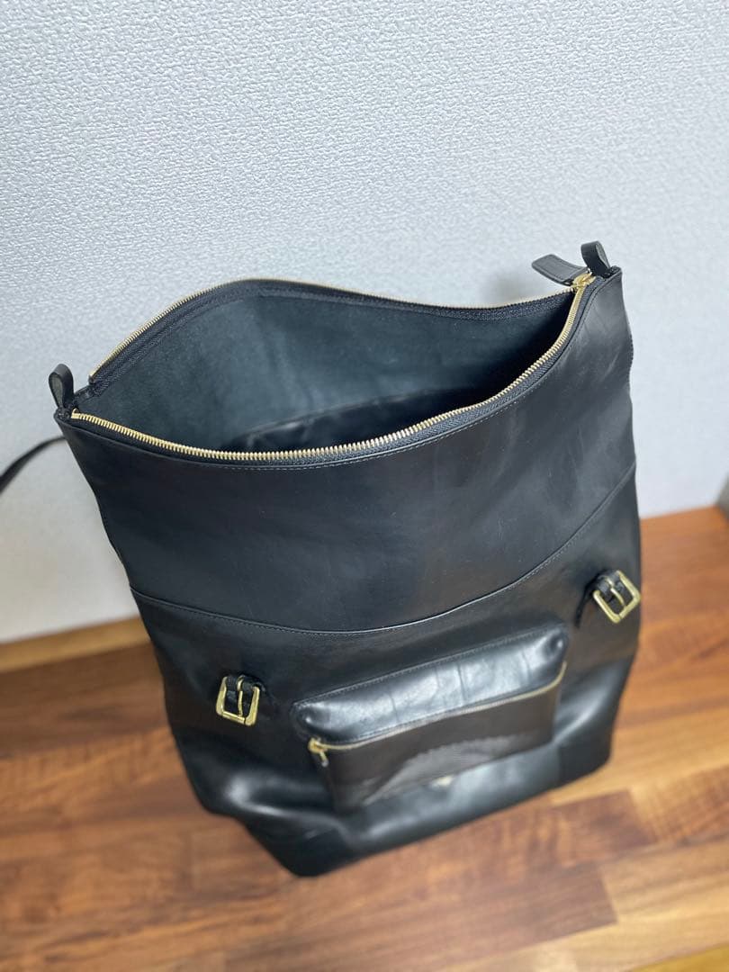 ※タキ※NOI JAPAN使用品レザーバックパック ツァイトレザー