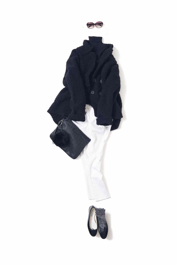 菊池京子 K.K closetブークレーピーコート ロベルト・コリーナ