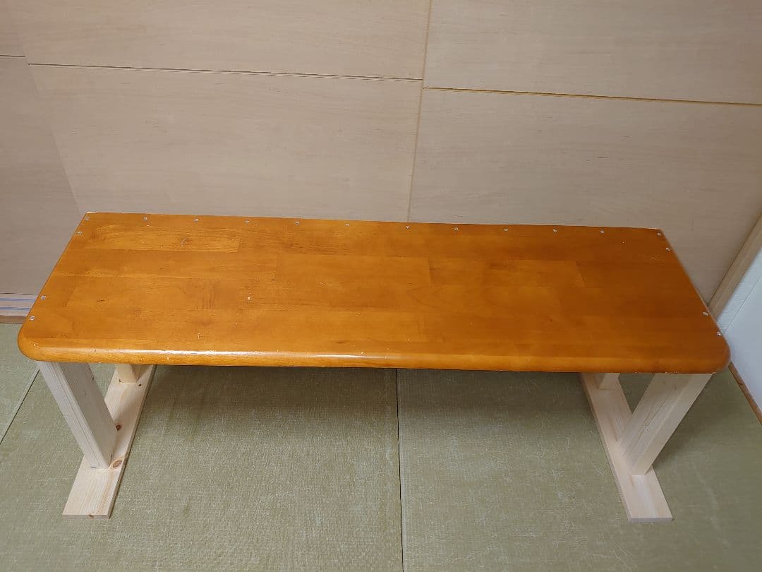 【其の31】中古テーブルを加工したパチスロ実機を置く台（２台用シンプルスタンド）