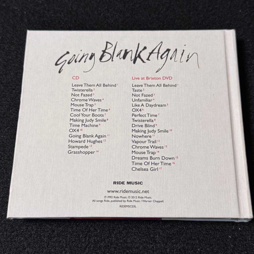 ライド ゴーイング・ブランク・アゲイン 20周年記念エディション　帯ライナー仕様