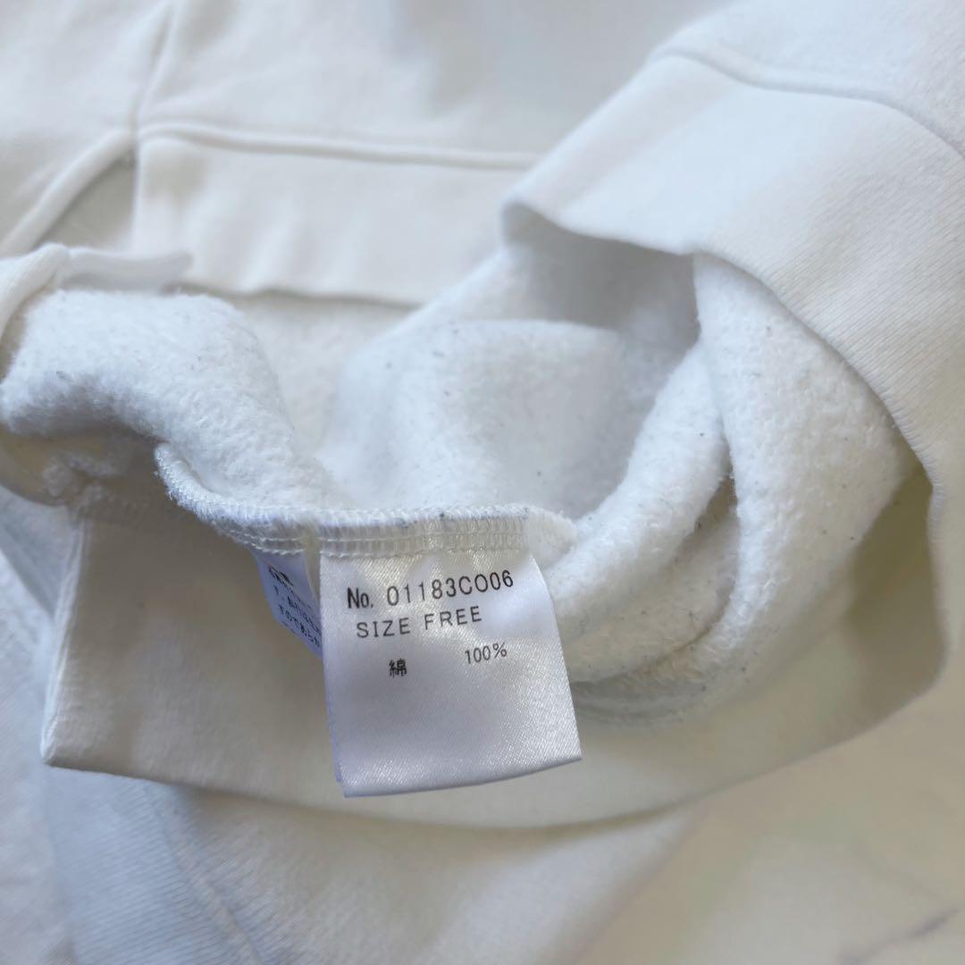 ヒステリックグラマー ヒスガール スウェット トレーナー オーバーサイズ 白