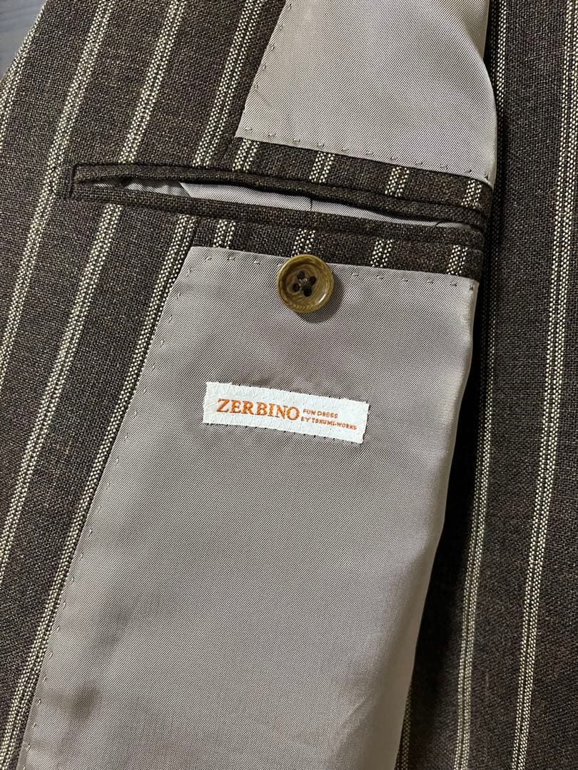 ZERBINO ゼルビーノ セットアップ ダブル スーツ ラグジュアリーライン
