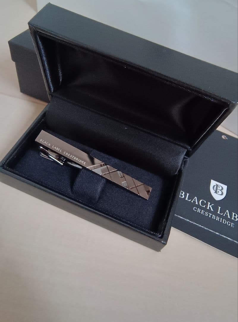 【新品タグ付き】ブラックレーベル クレストブリッジ　ネクタイピン　タイバー