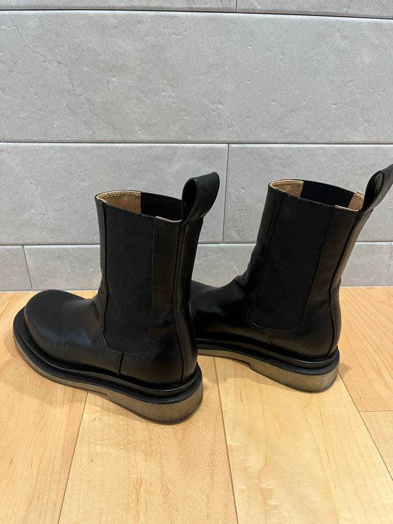 TODAYFUL Leather Middle Boots 38 サイドゴア