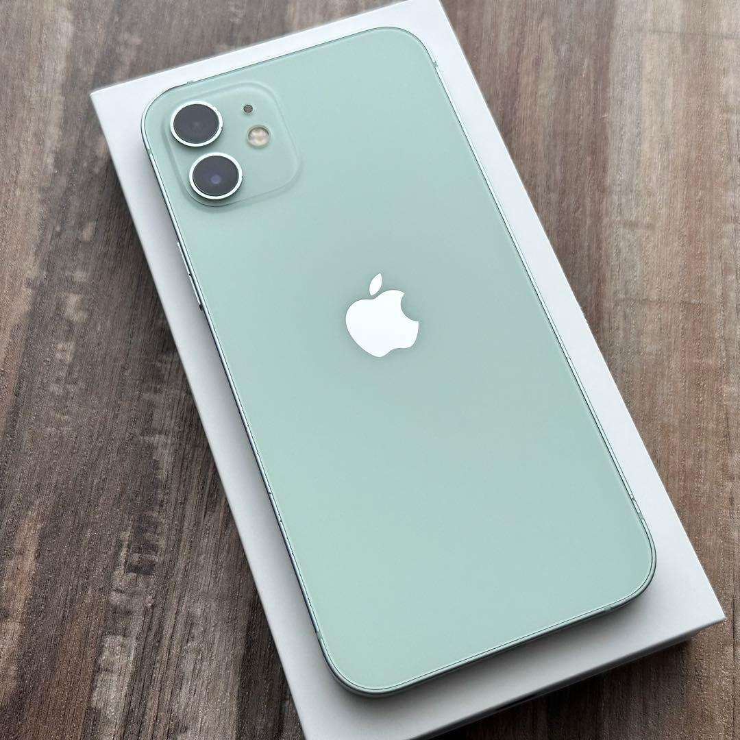 【良品◎】iPhone12 本体 Green 128GB SIMフリー