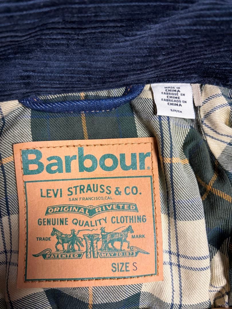 も*も様 Levi's x Barbour/Bedale Denim Jacke