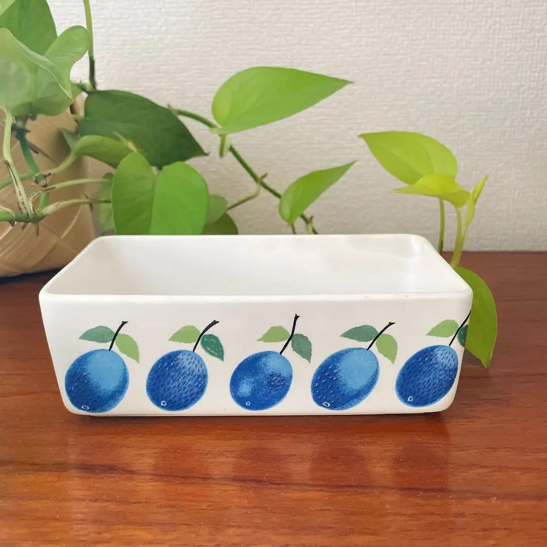 グスタフスベリ【超レア｜ヴィンテージ】プルーヌス バターケース★北欧 食器